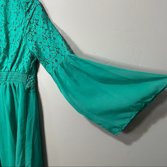 SM Princess Teal Dress AS U WISH - Picture 3 of 8